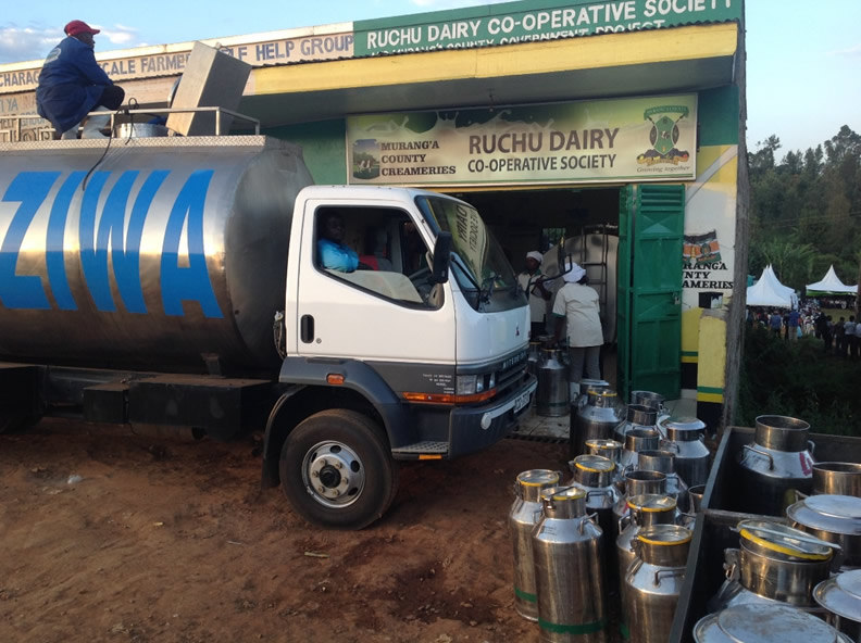 Photo/Ruchu Dairy one of Murang,a county creameries