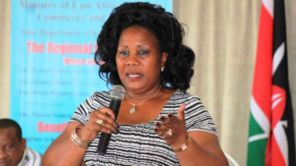 FLORENCE MUTUA CHAIR PERSON NATIONAL EDUCATION COMMITTE E IN PARIALMENT