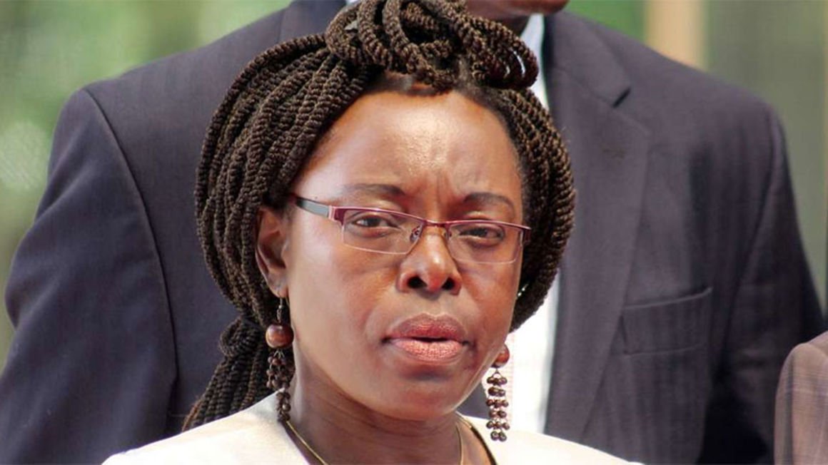Controller of Budget Margaret Nyakangó during a past briefing in Nairobi