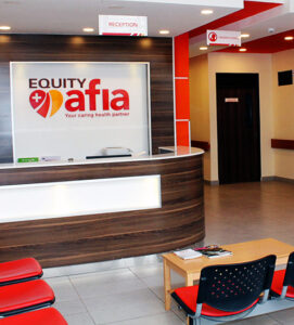 the new equity afia clinic that was just openend in turkana.