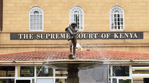 The  Supreme court building in Nairobi. The court through a 5 bench judge has just declared the National Government Constituency Development Fund (NG-CDF) as Unconstitutional. 