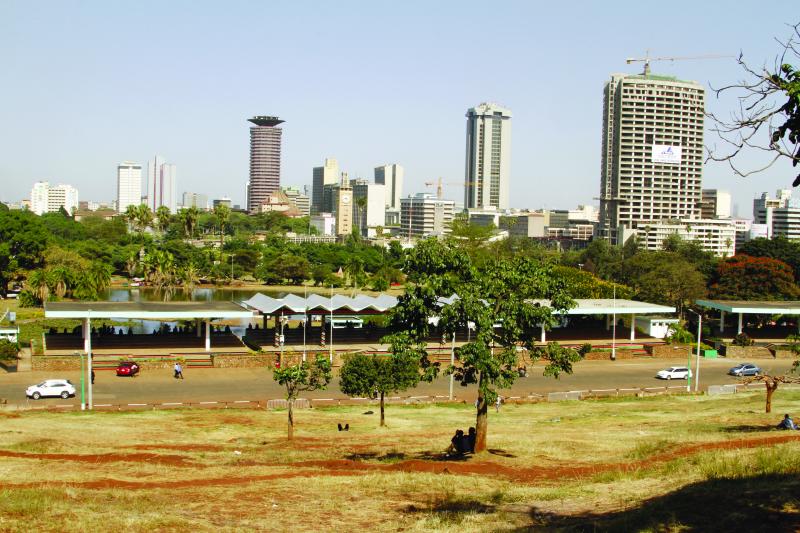 Uhuru park, it is one of the parks that is under going renovations in nairob. the renovations are being performed by the NMS. THE PARKS IN Nairobi PROVIDE RESIDENTS WITH clean AND FRESH AIR