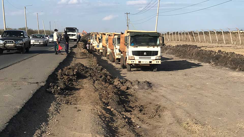 Ongoing construction works at the eastern bypass that has elicited mixed reactions from the residents of that area.