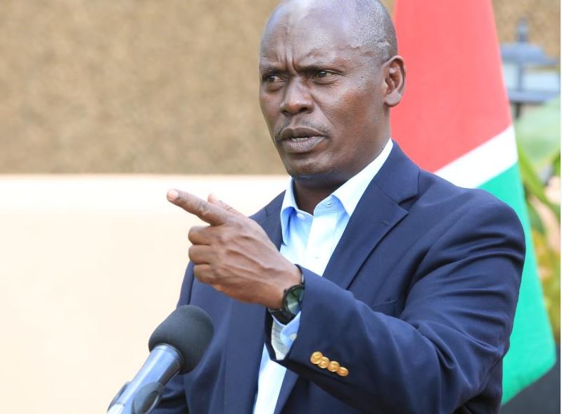 Former Kiambu governor william Kabogo. He downplayed raila's endorsement as a mount kenya foundation presidential candidate and not the region's candidate.