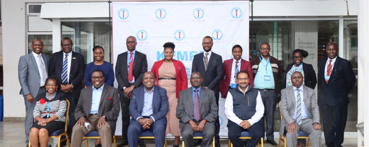 Newly appoint leadership team at Kenya Biovax Insitute. the company will oversee the construct of a new Covid Vaccine Manufacturing Plant. 