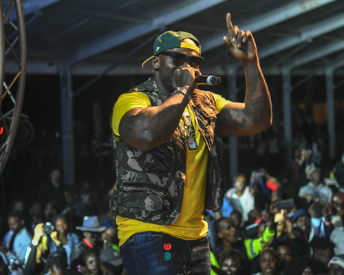Popular Kenyan Rapper and Musician Khaligraph Jones. Khaligraph is among the artist who will gain big if the current proposed law is passed in parliament.