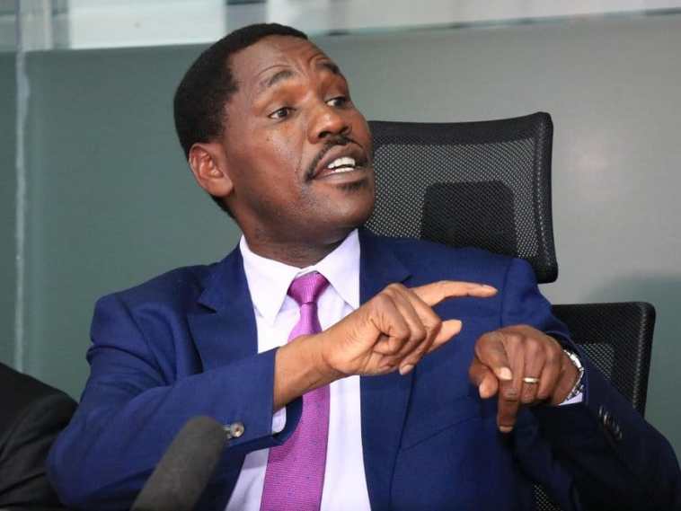 Agriculture Cabinet Secretary Peter Munya. The CS has indicated that he will not resign from his cabinet position to vie for the Meru Governor's seat. 