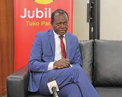 Jubilee party Secretary General Raphael Tuju. he said that his party will not support the new election bill. 