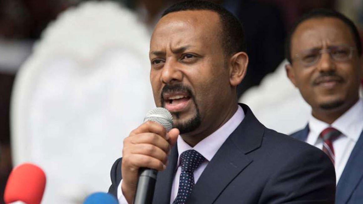 Ethiopian PM Abiy Ahmed during a past address. Ethiopia has directed that all banks that want to invest in its market will have to partner with local banks. this has offered a new chance for Kenyan Banks that want to expand into the populous country.