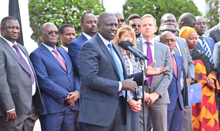 President William Ruto unveils his Cabinet in a function held at State house.