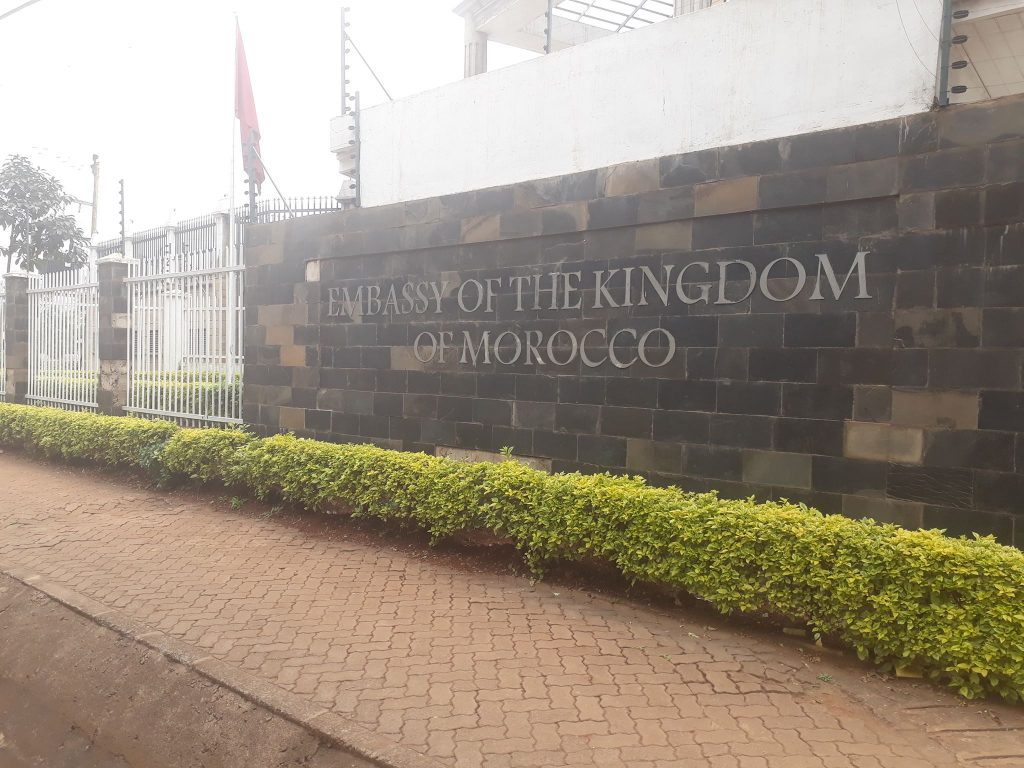 Embassy of the Kingdom of Morocco in Nairobi Kenya. The Kingdom of Morocco has welcomed Kenya's move to severe ties with Western Sahara.