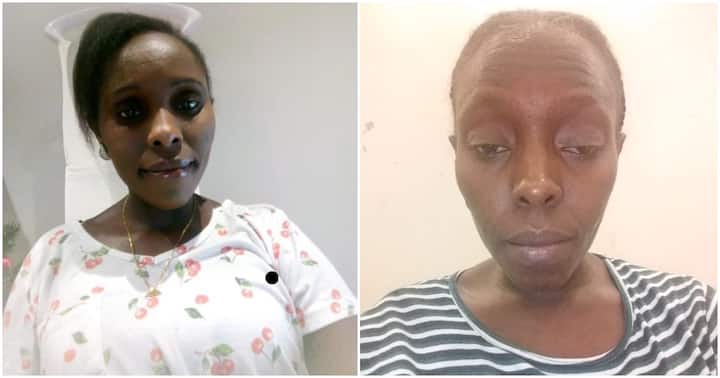 Winnie Njeri, The Murang'a Woman who is suffering in Saudi Arabia. Kenyans are now calling on the government to fly her back to home.