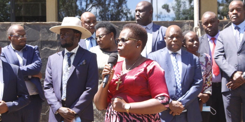 Meru Governor Kawira Mwangaza is at the end of the road. She hascalled for a consultative meeting comprising of Elected political leaders in Meru county.