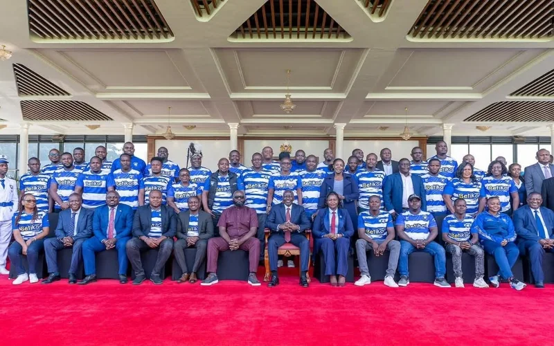 PRESIDENT WILLIAM RUTO HANDS AFC LEOPARDS SH10 MILLION BOOST