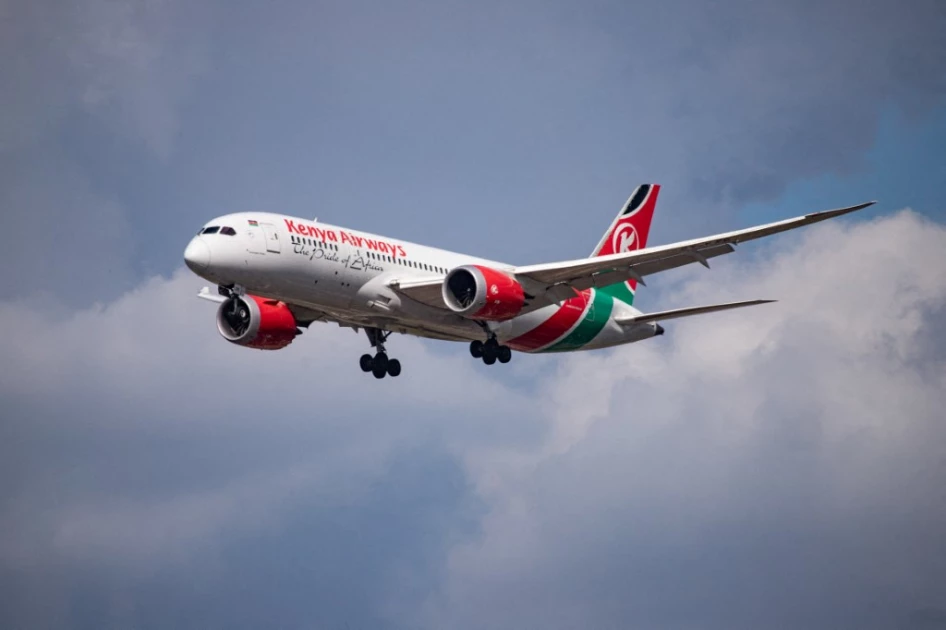 KENYA AIRWAYS FLIGHT RETURNS TO NAIROBI