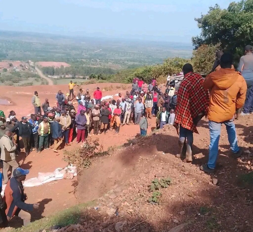 FIVE DIE IN KILIMAPESA MINE COLLAPSE