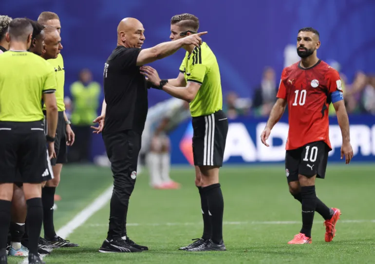 EGYPT QUESTIONS OFFICIATING AFTER ARGENTINA DEFEAT
