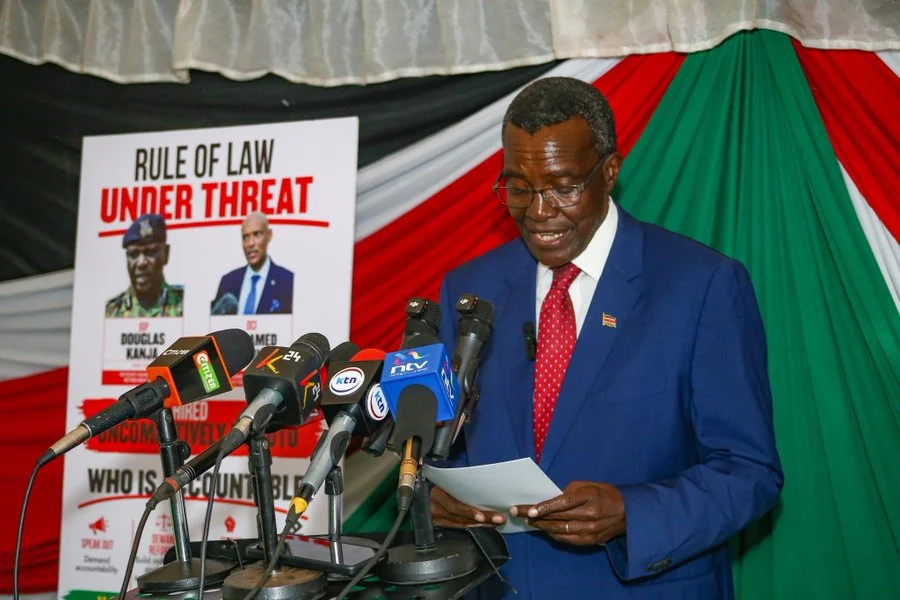 MARAGA RAISES ALARM OVER POLICE-RELATED DEATHS