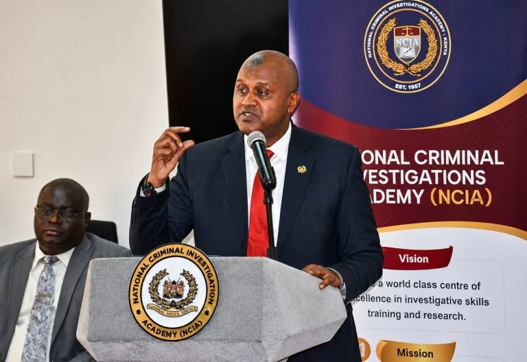 DCI TRAINS KRA OFFICERS IN INTELLIGENCE ANALYTICS