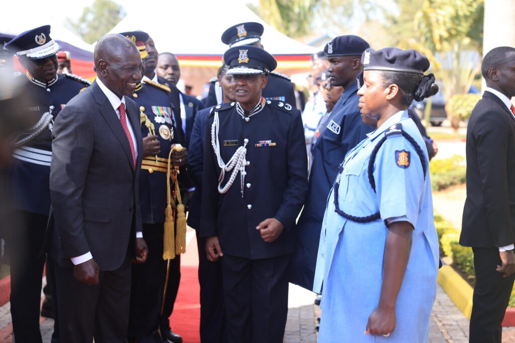 NEW POLICE UNIFORM ROLLS OUT ACROSS KENYA