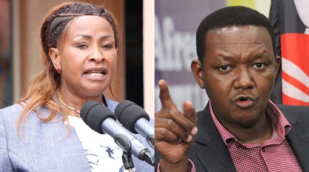 MUTUA, WAVINYA CLASH OVER PEOPLE’S PARK