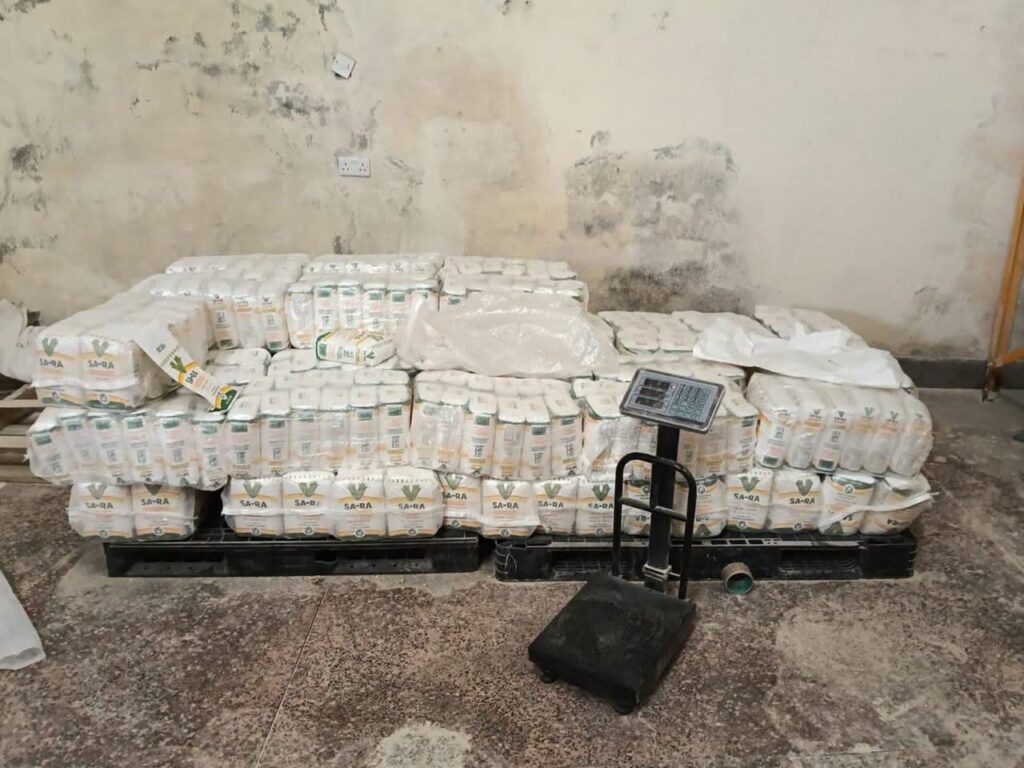 DCI BUSTS SUSPECTED COUNTERFEIT MAIZE FLOUR OPERATION IN KASARANI