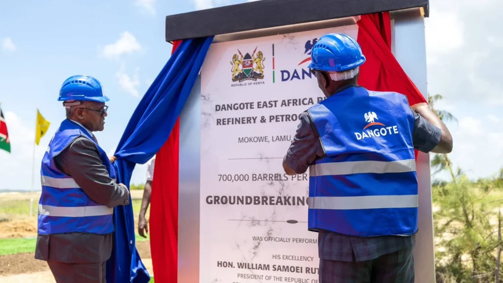 DANGOTE SETS 2030 COMPLETION DATE FOR LAMU REFINERY