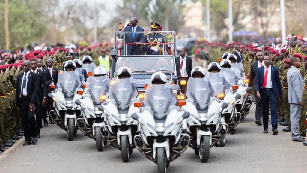 RUTO PRESIDES OVER PASSING-OUT PARADE FOR NEW GSU RECRUITS (PHOTOS)