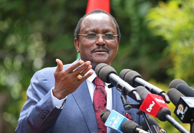KALONZO HITS BACK AT RUTO OVER DANGOTE LAMU REFINERY