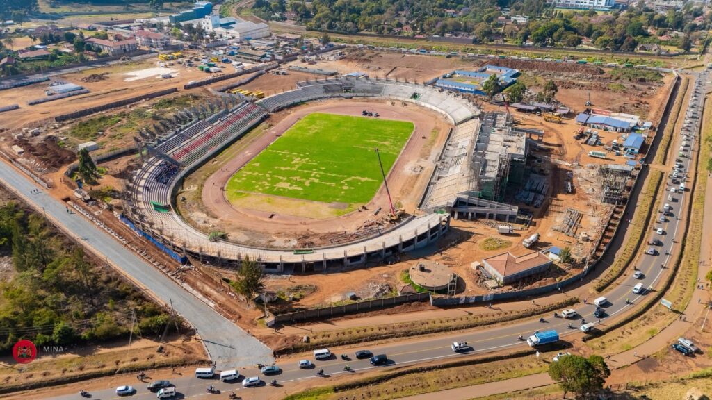 MASHUJAA DAY PREPARATIONS INTENSIFY AS KIPCHOGE KEINO STADIUM REACHES 68 PER CENT