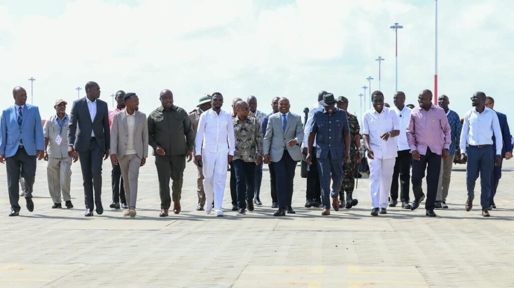 RUTO, KINDIKI INSPECT DANGOTE REFINERY SITE AHEAD OF GROUNDBREAKING