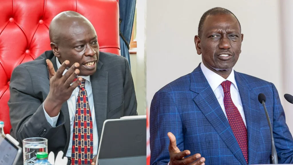GACHAGUA WARNS RUTO OVER MUTHAIGA GOLF CLUB DISPUTE