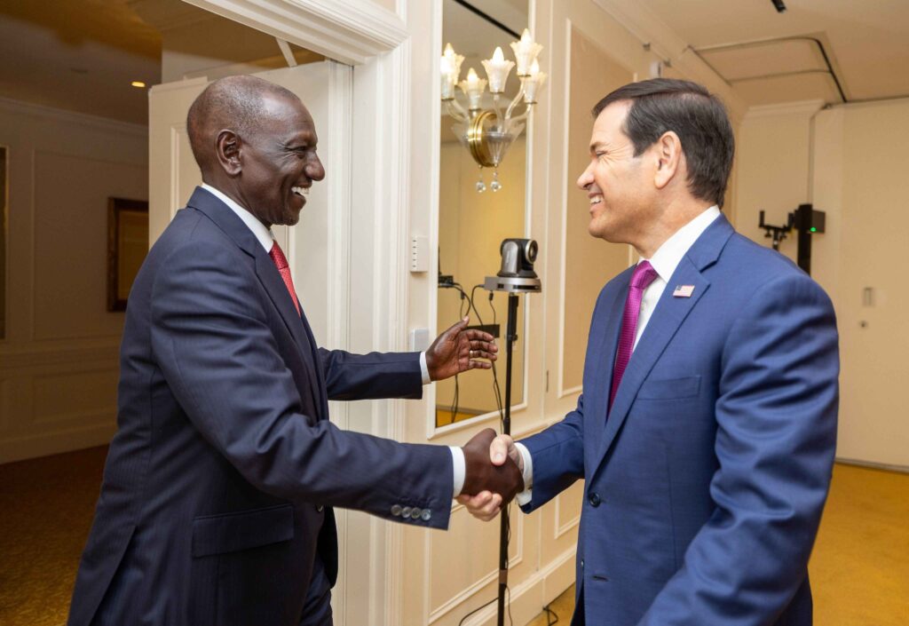 RUTO, RUBIO DISCUSS AGOA, CRITICAL MINERALS AND REGIONAL SECURITY