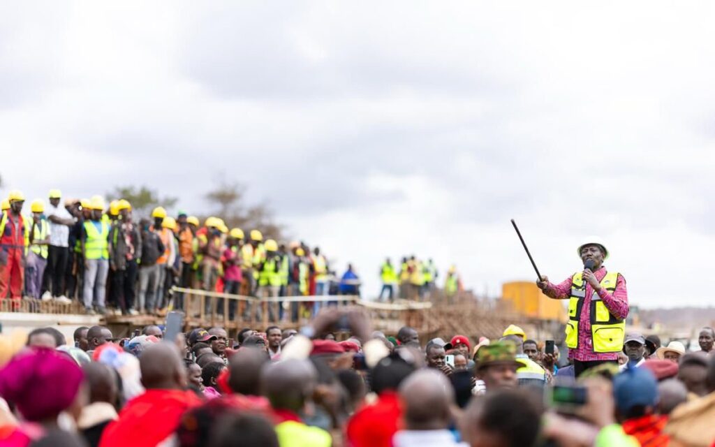 RUTO INSPECTS KSH9.4BN ROMBO ROAD PROJECT