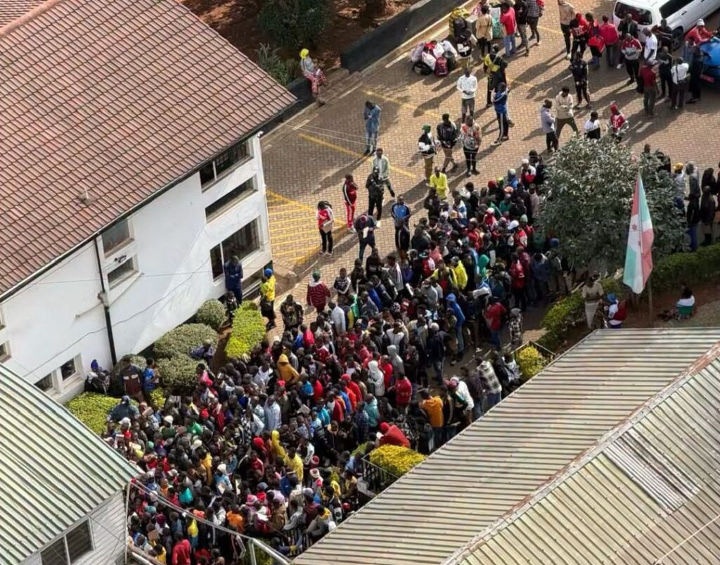 BURUNDIANS SEEK HELP AT NAIROBI EMBASSY