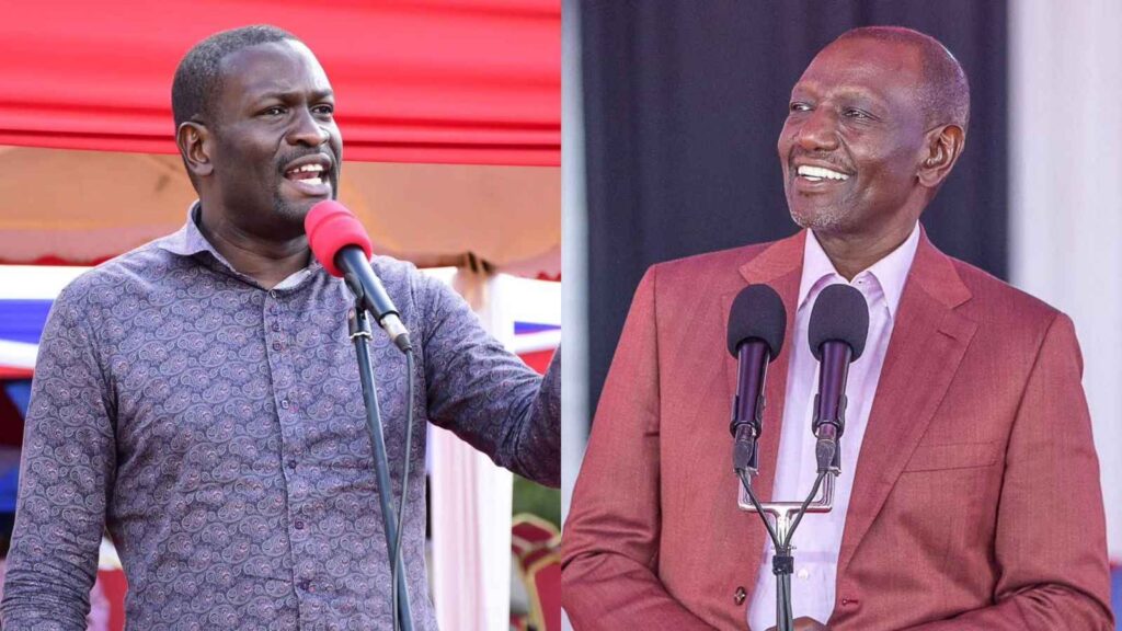 RUTO HITS BACK AT SIFUNA OVER POLICE HOUSING PLEDGE