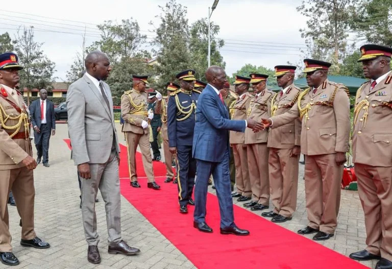 RUTO PRESIDES OVER AP RECRUITS’ PASS-OUT