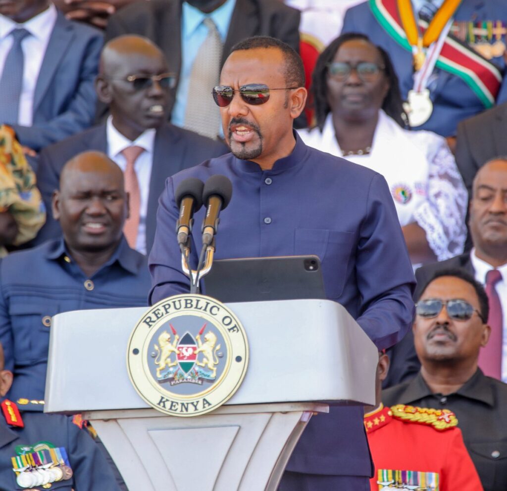 ABIY AHMED PRAISES SAFARICOM’S EXPANSION IN ETHIOPIA