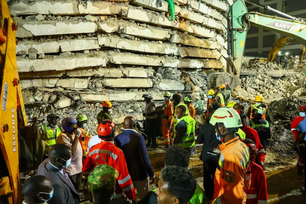 WHO IS TO BLAME FOR EASTLEIGH BUILDING COLLAPSE AS 7 PEOPLE STILL MISSING; MURKOMEN